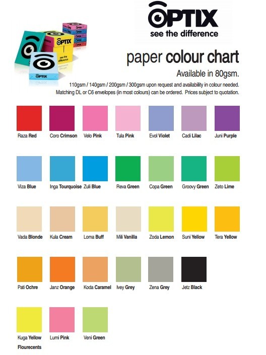 Reflex Colours Copy Paper A4 Blue 500 Sheet