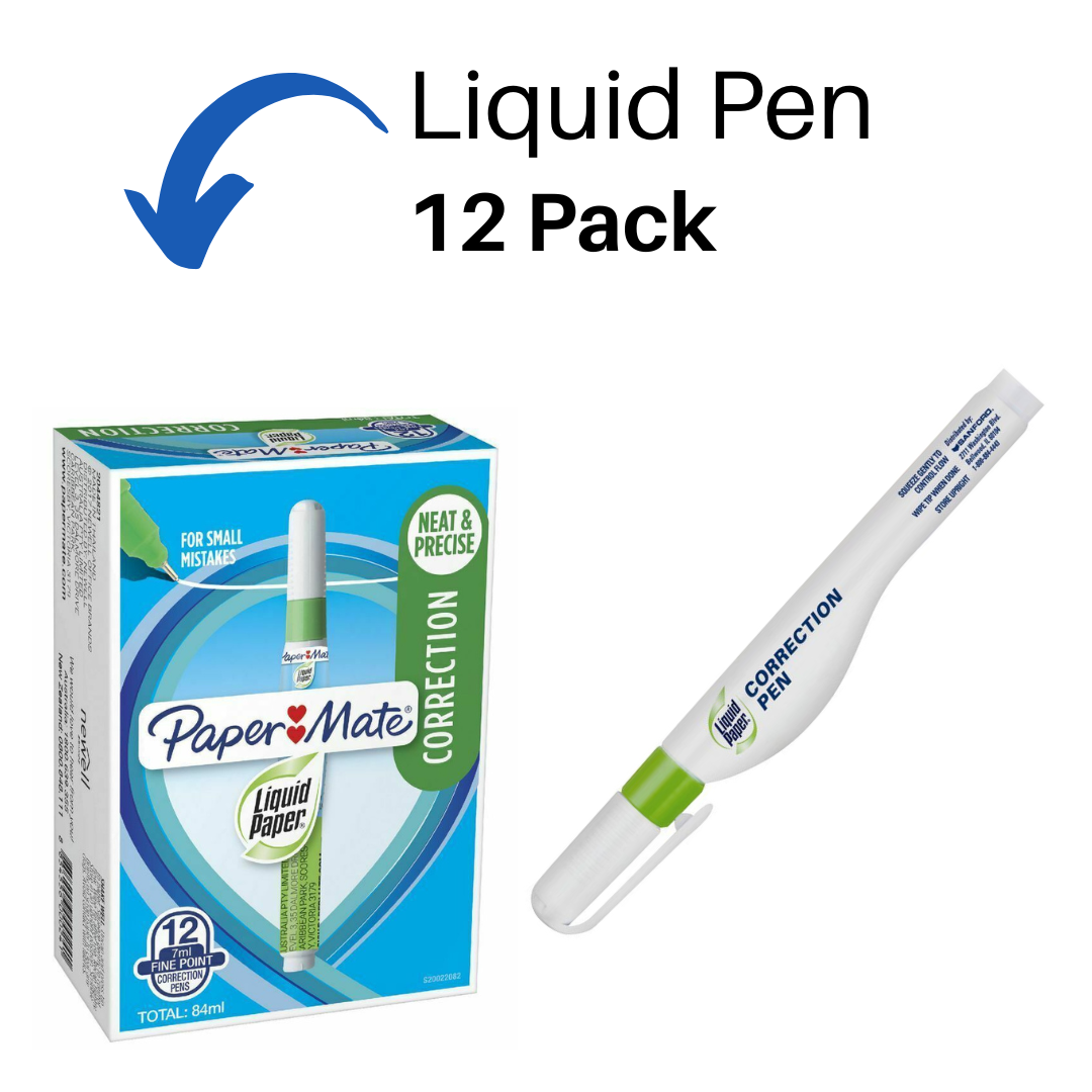 Liquid Paper Correction Pen Overview 