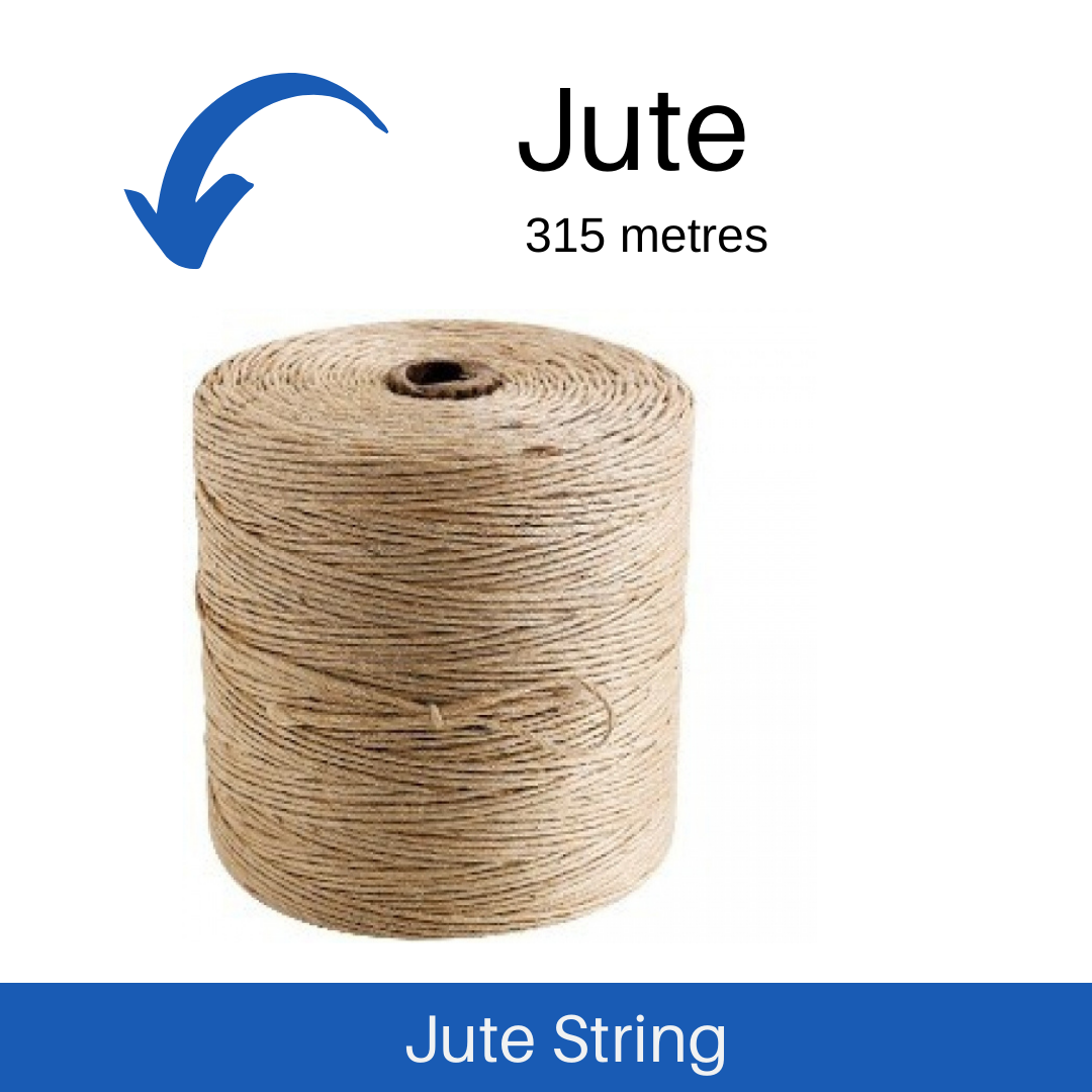 Roll of Medium Jute String 315 Metres Long 