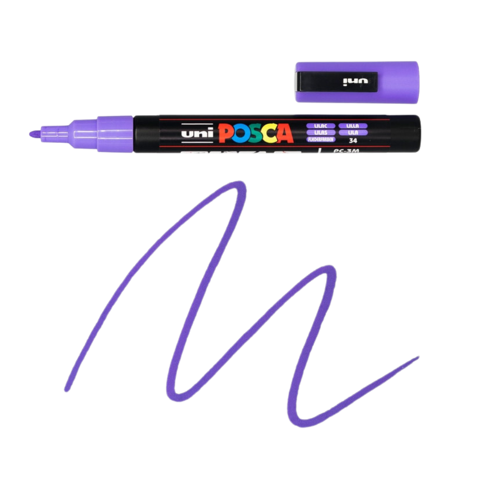 Uni Posca Marker PC 3M - Violet