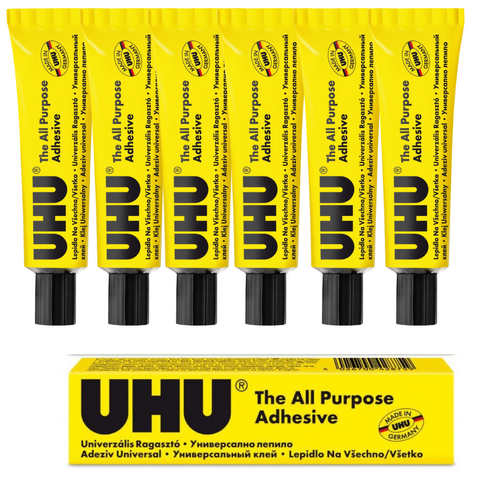 UHU All Purpose Clear Glue 33ml 33-42875 - 10 Pack