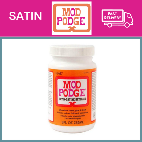 Mod Podge - Satin Glue, Sealer & Finish 8oz 236ml Art And Craft Projects - CS11272