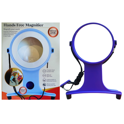 Sew Easy Hands Free Magnifier Bifocal, Lightweight Acrylic Lens - ER988