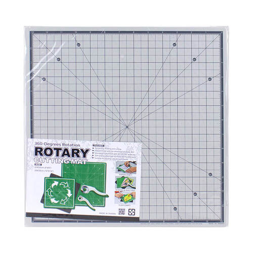 Rotating Cutting Mat 360 Degree 35cm x 35cm Sewing & Crafts - Q29363