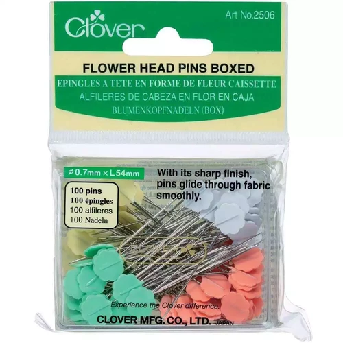 Clover Flower Head Pins Sewing Pins No 2506 - 302506