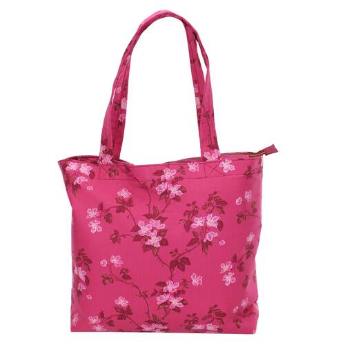 Florence Broadhurst Yarn Carry All Bag - Craft Bag - Berry - 010921