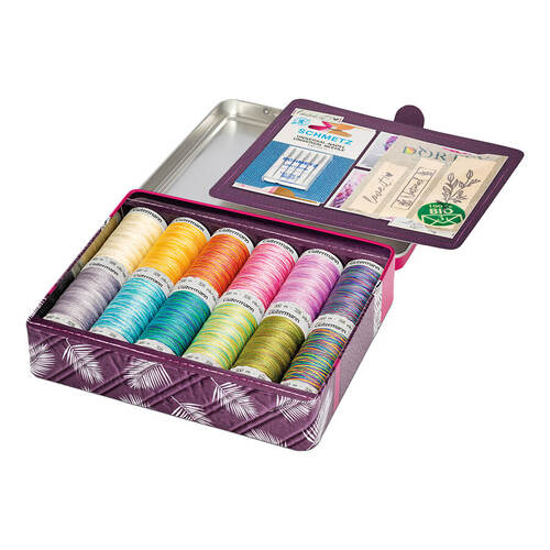 Gutermann Sew-All 100% Cotton 30 Sewing Thread 300m Cotton Box Set - 799783