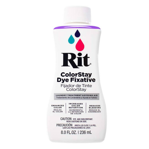 Rit Colour Stay Dye Fixative Liquid 236ml 8oz - 017016