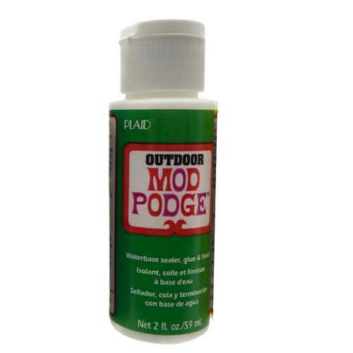 Mod Podge All-In-One Glue/Sealer/Finish Medium - Outdoor Decoupage - 59ml (2oz)