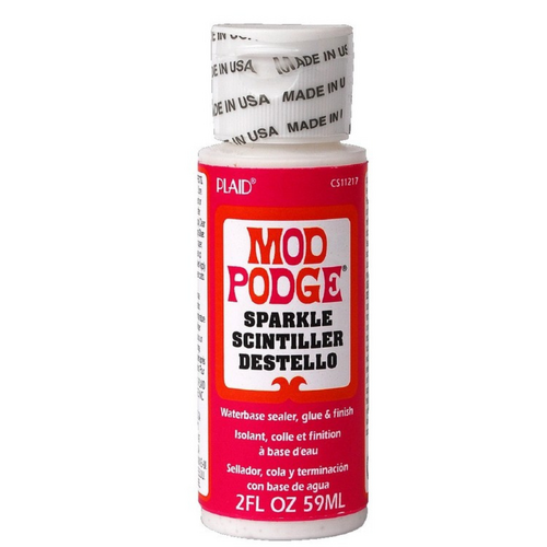 Mod Podge All-In-One Glue/Sealer/Finish Medium - Sparkle - 59ml (2oz) 