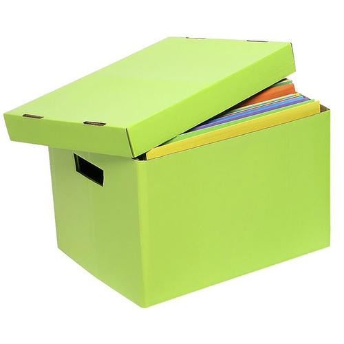 Marbig Archive Storage Box Lime - 1 Box 8018004