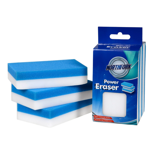 Northfork Cleaning Eraser Magic Power Wave Cut White 3 Pack - 634224200