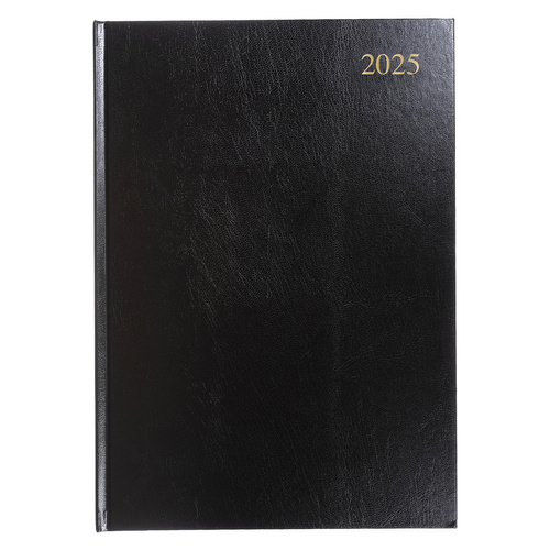 2025 Collins Essential A4 Diary Day To Page ESSA41.99 - Black