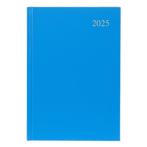 2025 Collins Essential A4 Diary Day To Page ESSA41.57 - Light Blue