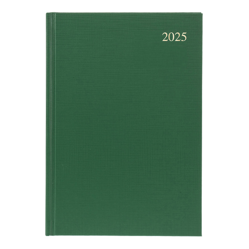 2025 Collins Essential A4 Diary Day To Page ESSA41.52 - Green