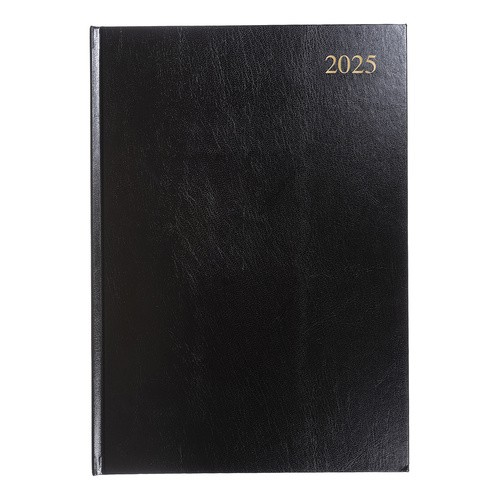 2025 Collins Essential A4 Diary Week To View ESSA43.99 - Black