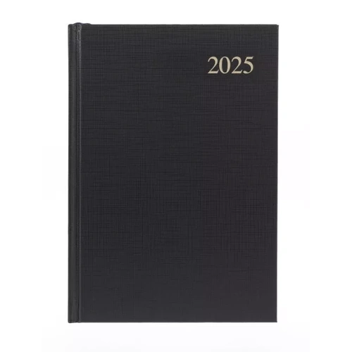 2025 Collins Essential A5 Diary Day To Page ESSA51.99 - Black