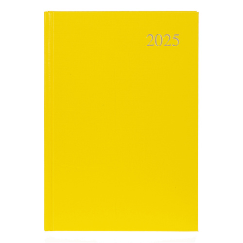 2025 Collins Essential A5 Diary Day To Page ESSA51.45 - Yellow