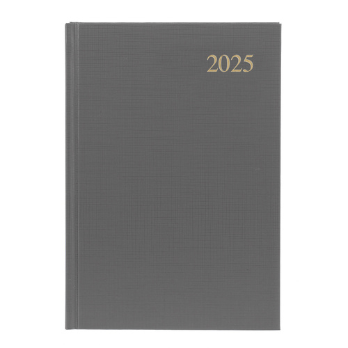 2025 Collins Essential A5 Diary Day To Page ESSA51.98 - Grey