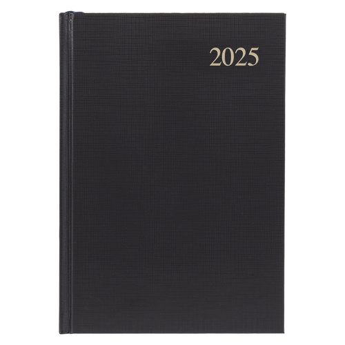 2025 Collins Essential A5 Diary Week To View ESSA53.99 - Black