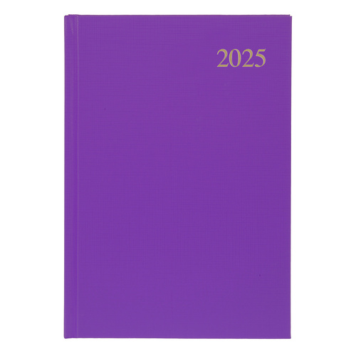 2025 Collins Essential A5 Diary Week To View ESSA53.55 - Purple