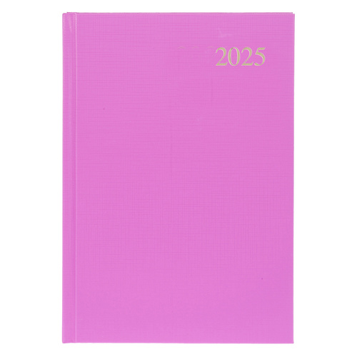 2025 Collins Essential A5 Diary Diaries Week To View ESSA53.50 - Pink