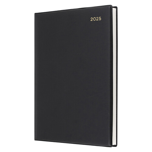 2025 Collins Belmont Manager Diary Day To Page QBA41.V99 190x260mm 86291 - Black