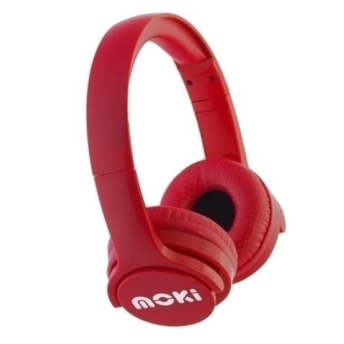 Moki Brites Headphones Wireless Bluetooth - Red