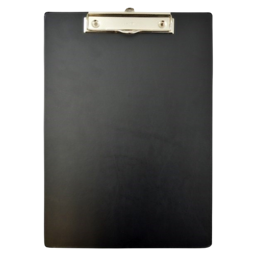 Bantex A4 Clipboard Clip Folder PVC 100401033 - Black