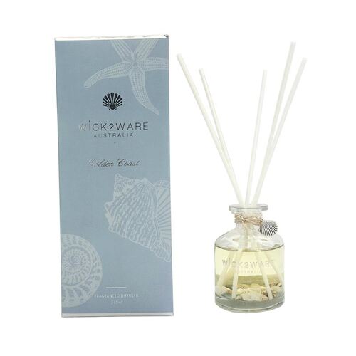 Wick2Ware Reed Fragrance Diffuser 230ml - Golden Coast