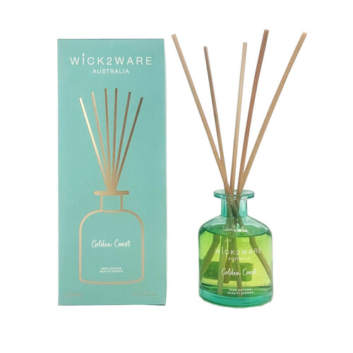 Wick2Ware Reed Fragrance Diffuser 230ml - Golden Coast