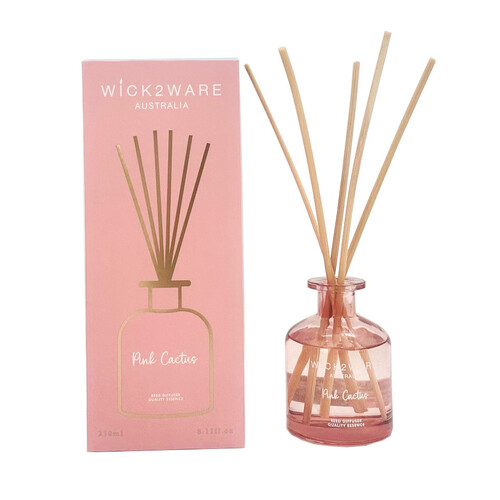 Wick2Ware Reed Fragrance Diffuser 230ml - Pink Cactus