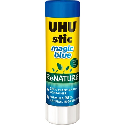 UHU MAGIC BLUE STICK 21G Renature Stic - 33-00057
