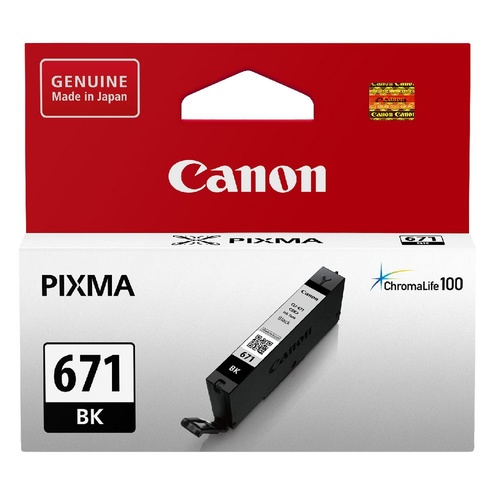 Canon Genuine CLI671 Grey Ink Cartridge - Grey