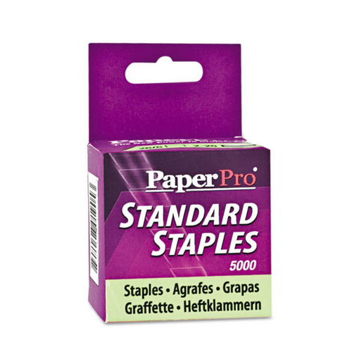 Paper Pro Staples 25/10 Heavy Duty Staples Chisel Point 3000 Pack - 315510 