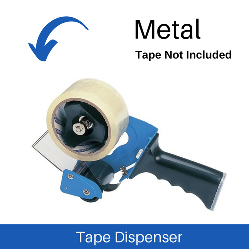 Marbig Packaging Tape Dispenser For 50mm Tapes With 76mm Core - Black & Blue