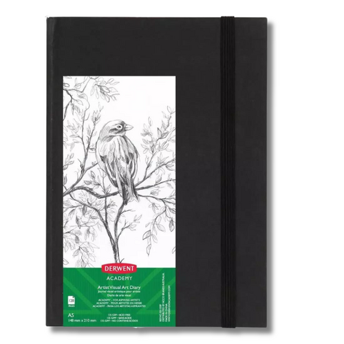 Derwent Academy A5 Visual Art Diary Portrait Casebound (128 Pages) - R31300F